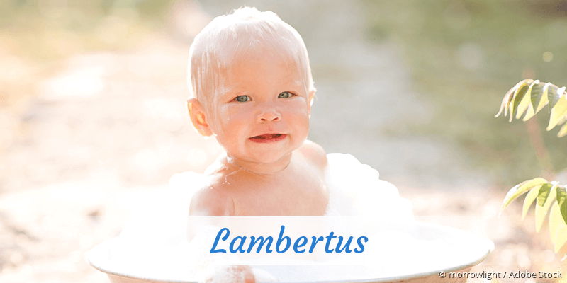 Baby mit Namen Lambertus