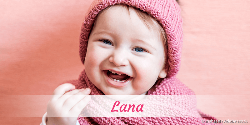 Baby mit Namen Lana