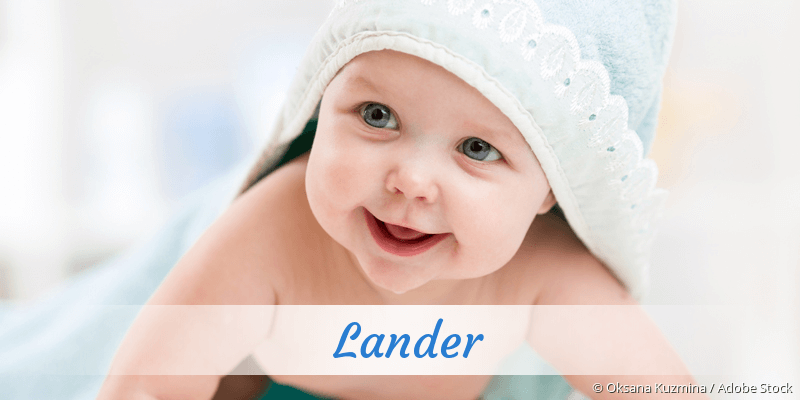 Baby mit Namen Lander