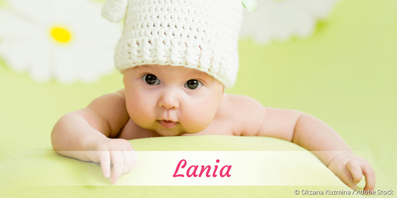 Baby mit Namen Lania