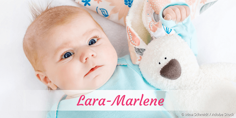 Baby mit Namen Lara-Marlene