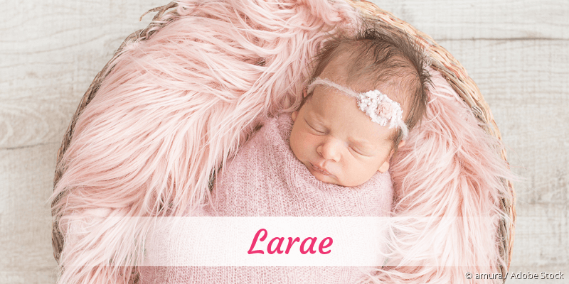 Baby mit Namen Larae