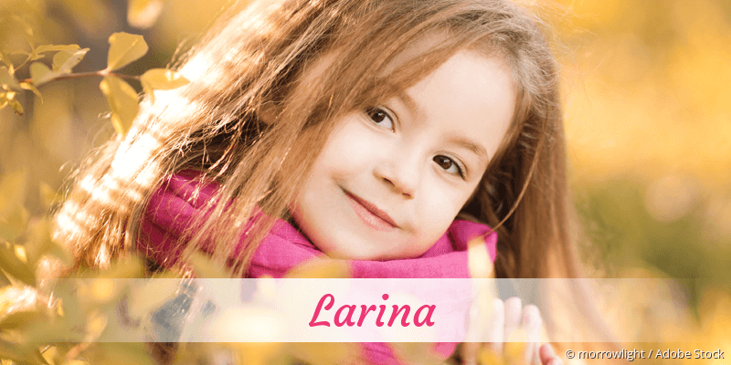 Baby mit Namen Larina