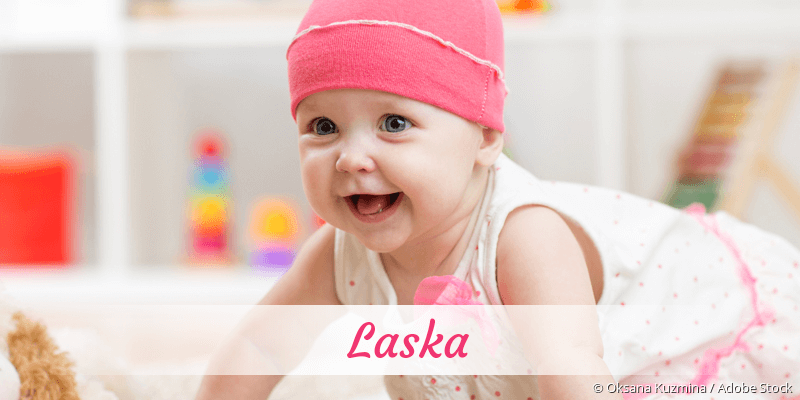 Baby mit Namen Laska
