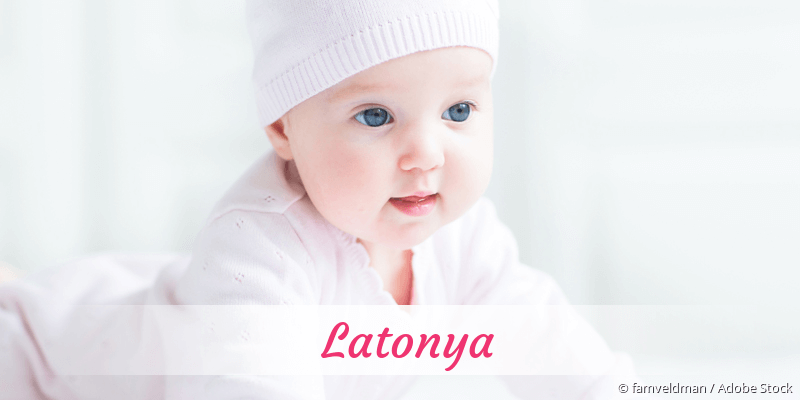 Baby mit Namen Latonya