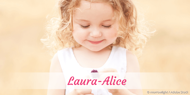 Baby mit Namen Laura-Alice