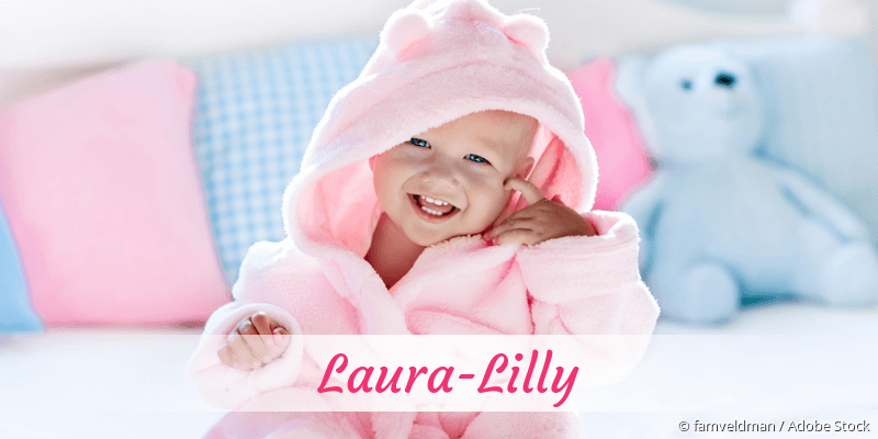 Baby mit Namen Laura-Lilly