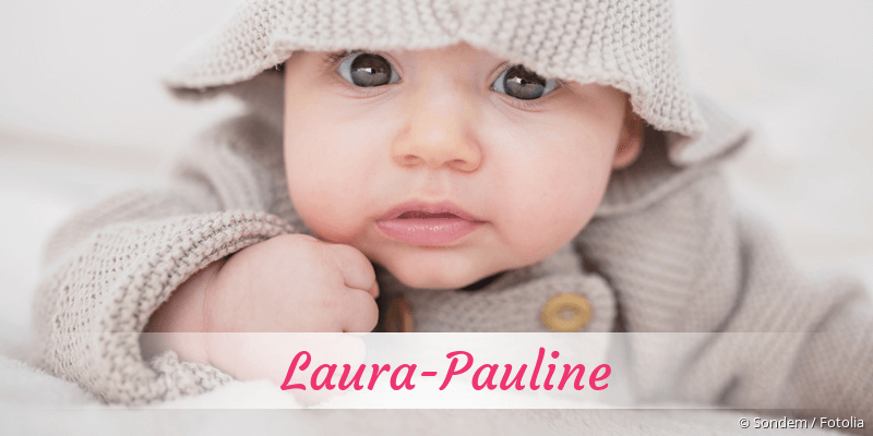 Baby mit Namen Laura-Pauline