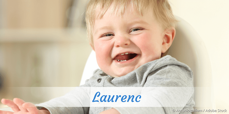 Baby mit Namen Laurenc