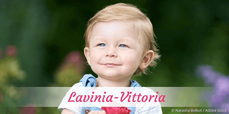 Baby mit Namen Lavinia-Vittoria