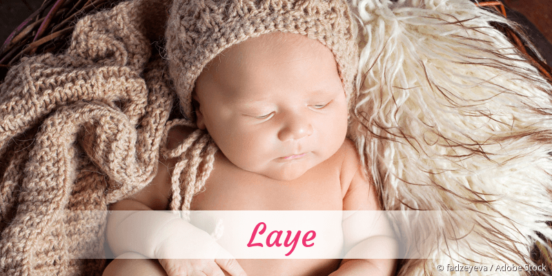 Baby mit Namen Laye