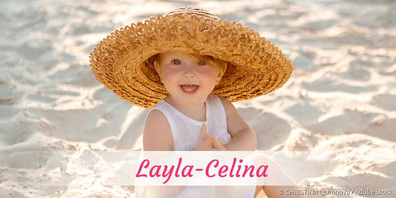 Baby mit Namen Layla-Celina
