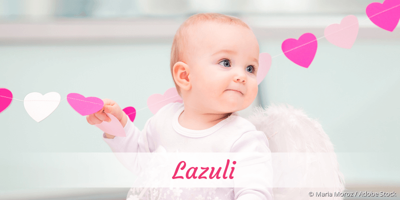 Baby mit Namen Lazuli