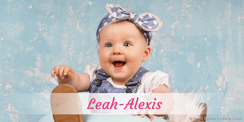 Baby mit Namen Leah-Alexis