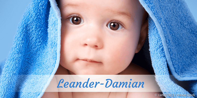Baby mit Namen Leander-Damian