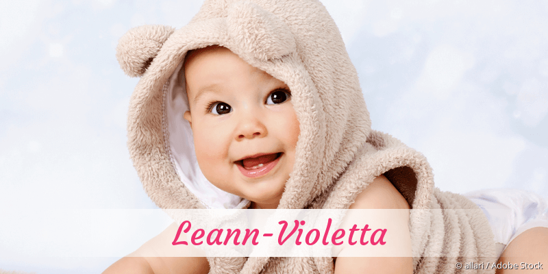 Baby mit Namen Leann-Violetta