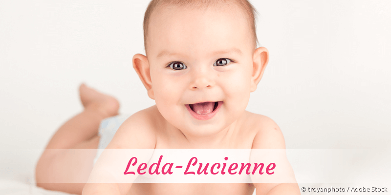 Baby mit Namen Leda-Lucienne