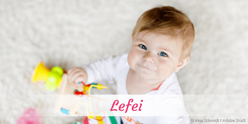 Baby mit Namen Lefei