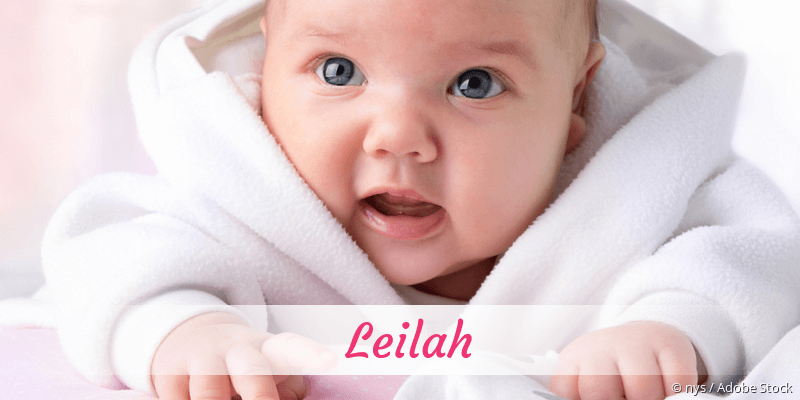Baby mit Namen Leilah