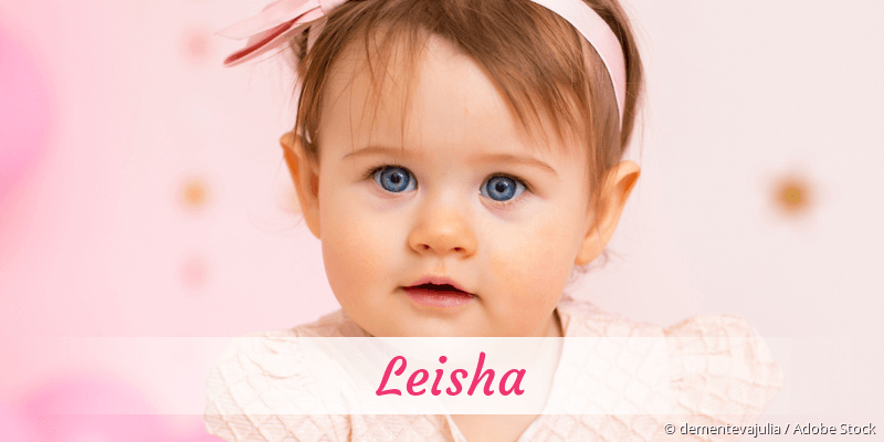 Baby mit Namen Leisha