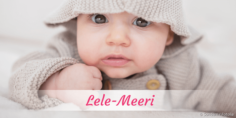 Baby mit Namen Lele-Meeri