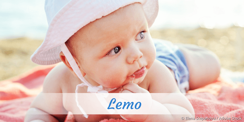 Baby mit Namen Lemo