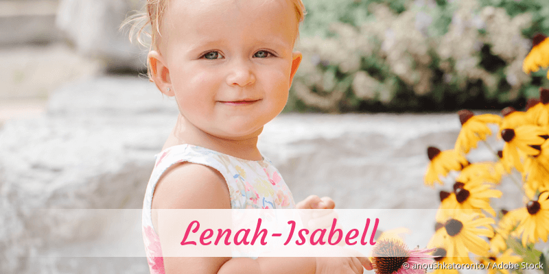 Baby mit Namen Lenah-Isabell