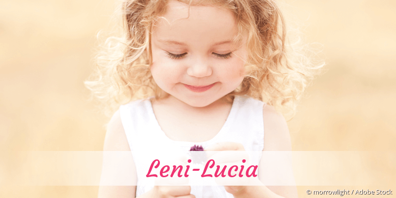 Baby mit Namen Leni-Lucia