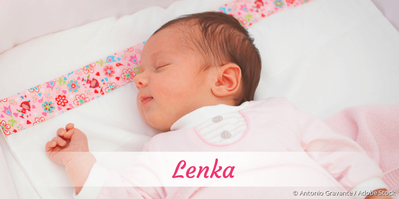 Baby mit Namen Lenka