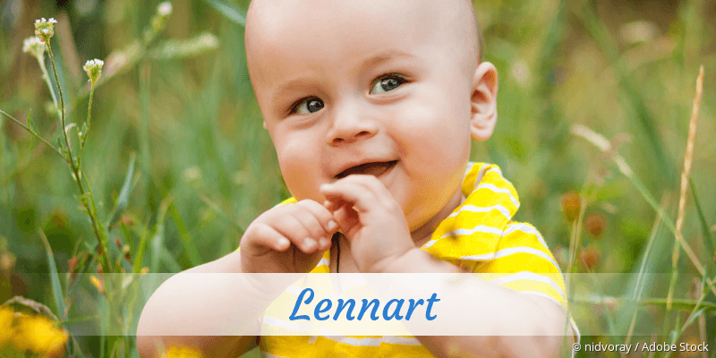 Baby mit Namen Lennart