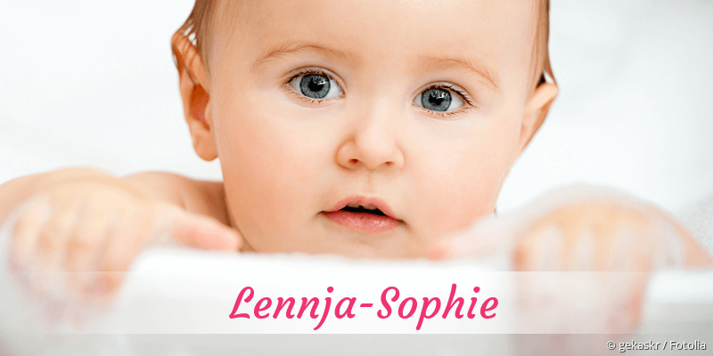 Baby mit Namen Lennja-Sophie