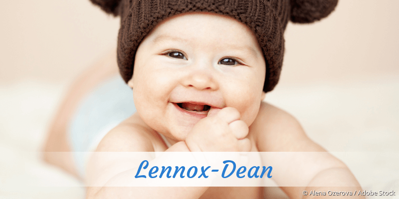 Baby mit Namen Lennox-Dean