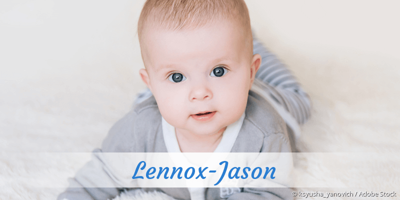 Baby mit Namen Lennox-Jason