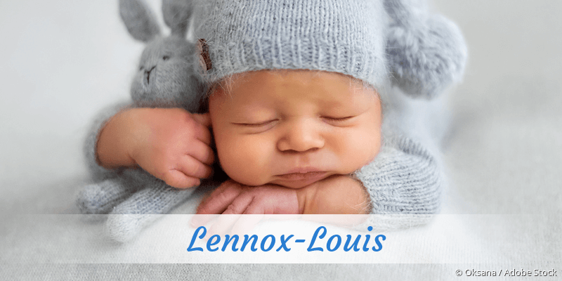 Baby mit Namen Lennox-Louis