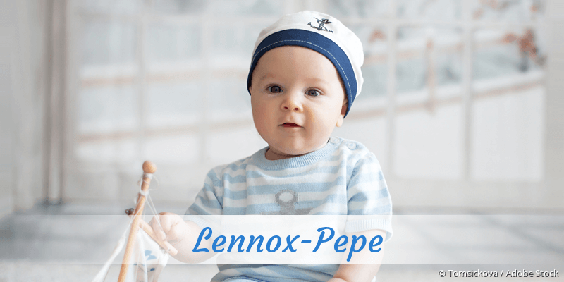 Baby mit Namen Lennox-Pepe