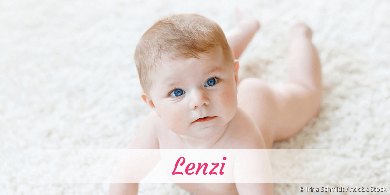 Baby mit Namen Lenzi