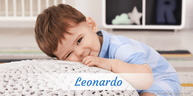 Baby mit Namen Leonardo