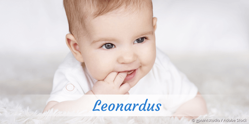 Baby mit Namen Leonardus