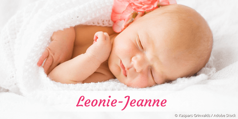 Baby mit Namen Leonie-Jeanne