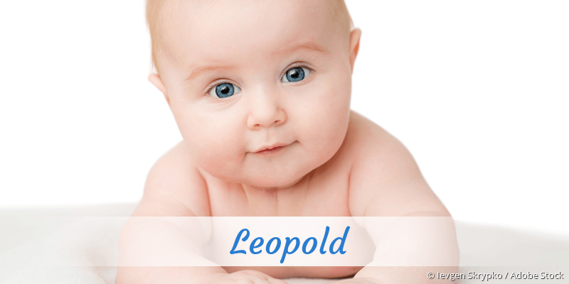 Baby mit Namen Leopold