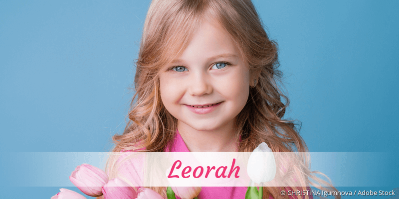 Baby mit Namen Leorah