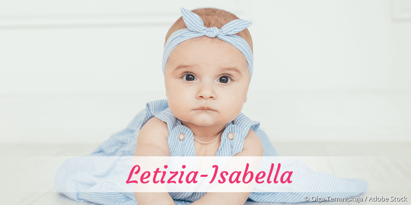 Baby mit Namen Letizia-Isabella