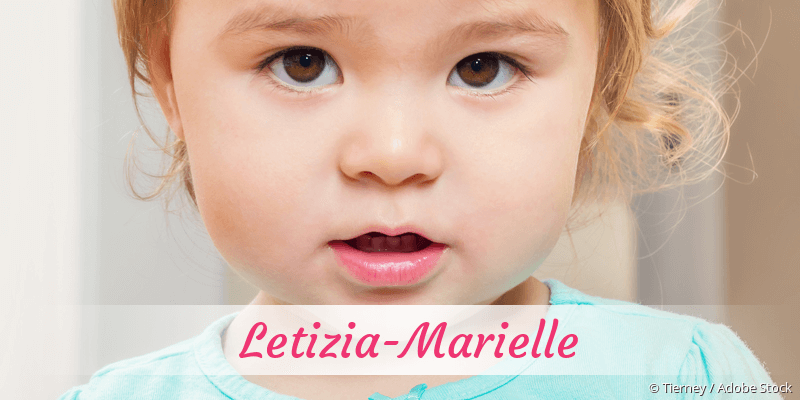 Baby mit Namen Letizia-Marielle