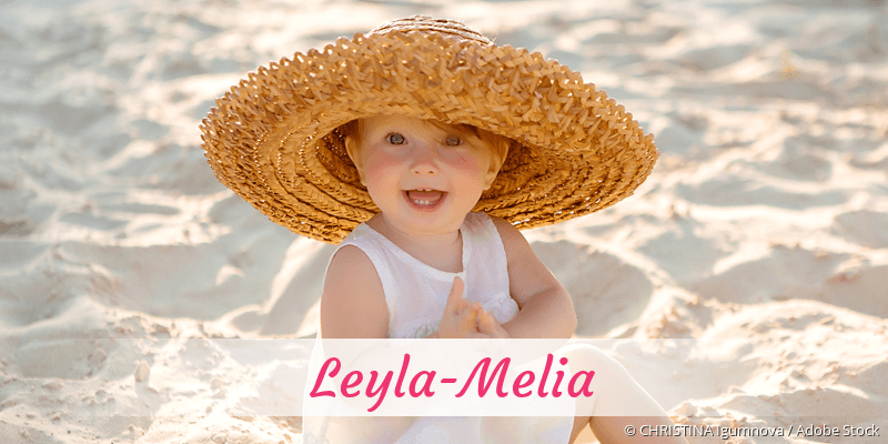 Baby mit Namen Leyla-Melia