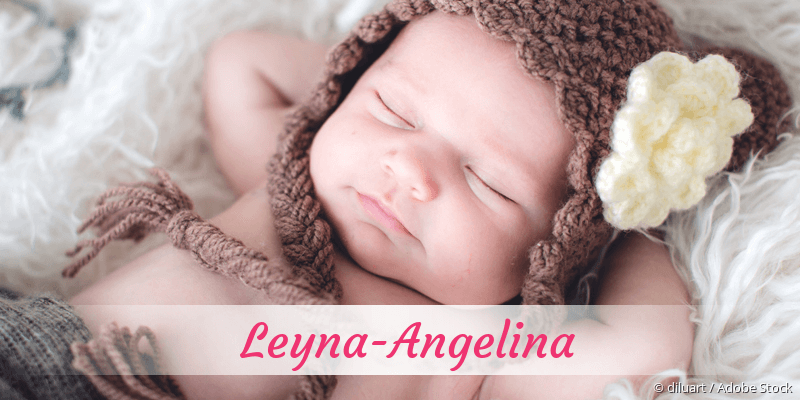 Baby mit Namen Leyna-Angelina