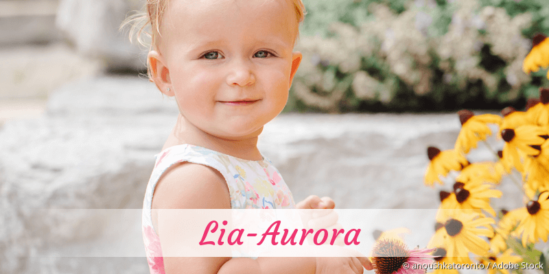 Baby mit Namen Lia-Aurora