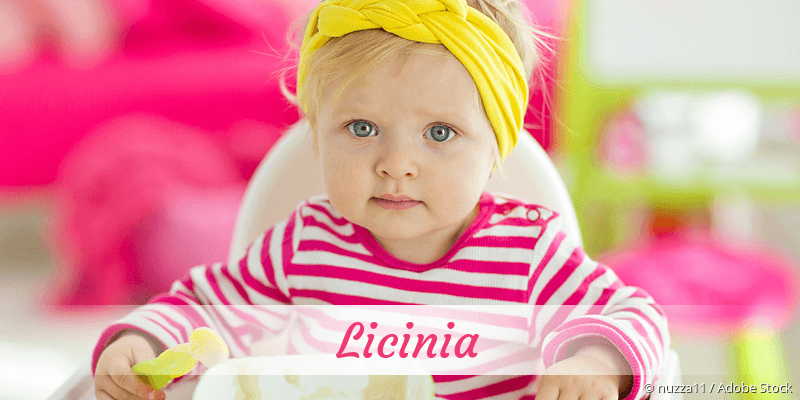 Name Licinia als Bild