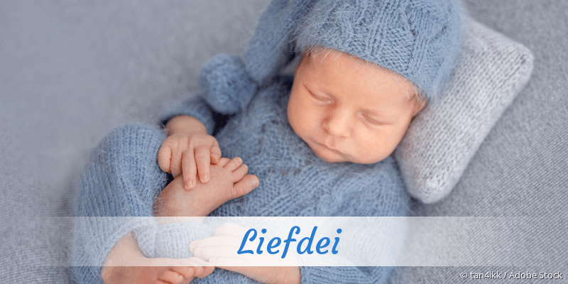 Baby mit Namen Liefdei
