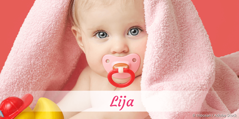 Baby mit Namen Lija