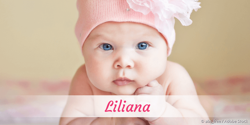 Baby mit Namen Liliana